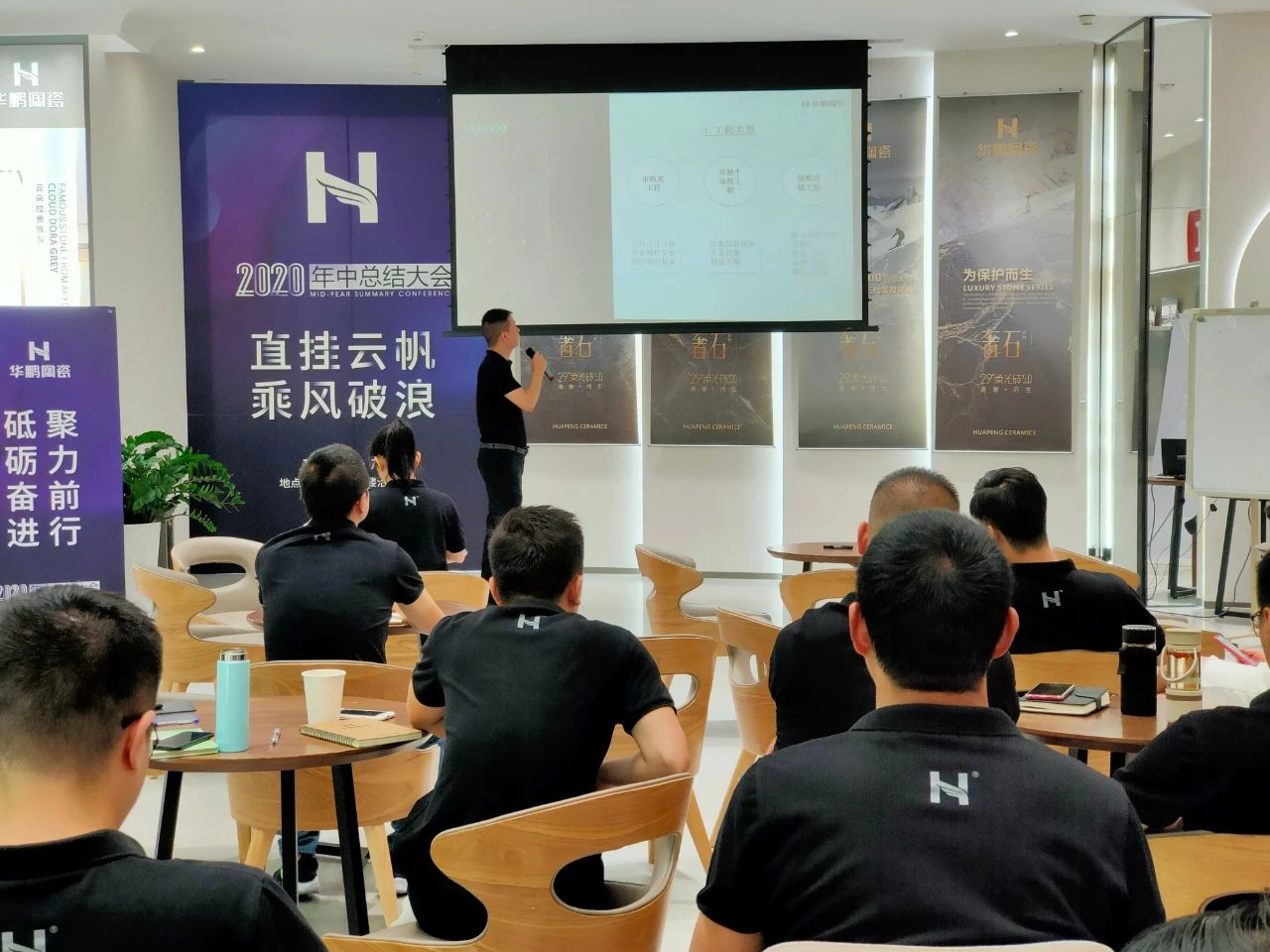 華鵬陶瓷2020年中總結會(huì )及內部學(xué)習提升會(huì )議圓滿(mǎn)召開(kāi)